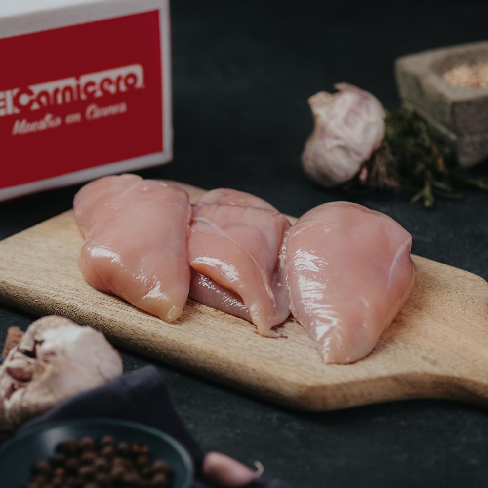 Caja Pechuga Deshuesada Porcionada 1 kg