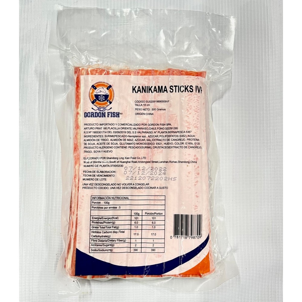 Kanikama Congelado 500gr 