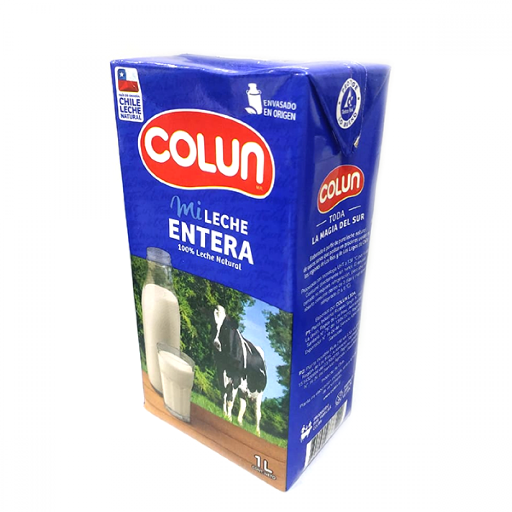 Leche Entera Colún 1 lt