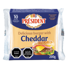 Queso Cheddar 200g President