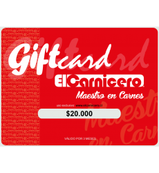 Giftcard $20.000