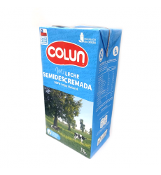 Leche Semidescremada Colún 1 lt